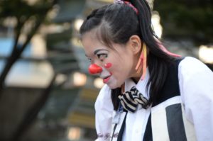 集まれ!池袋みんなの大道芸2019秋 アルジェントさーかす 怒るアルくん