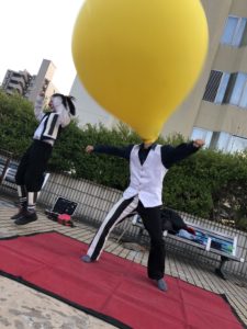 風船人間あつぎ国際大道芸!アルジェントさーかす
