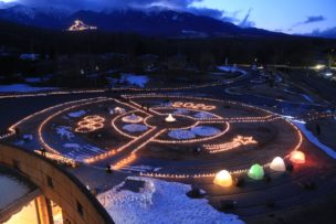 野辺山高原アイスキャンドルフェスティバル