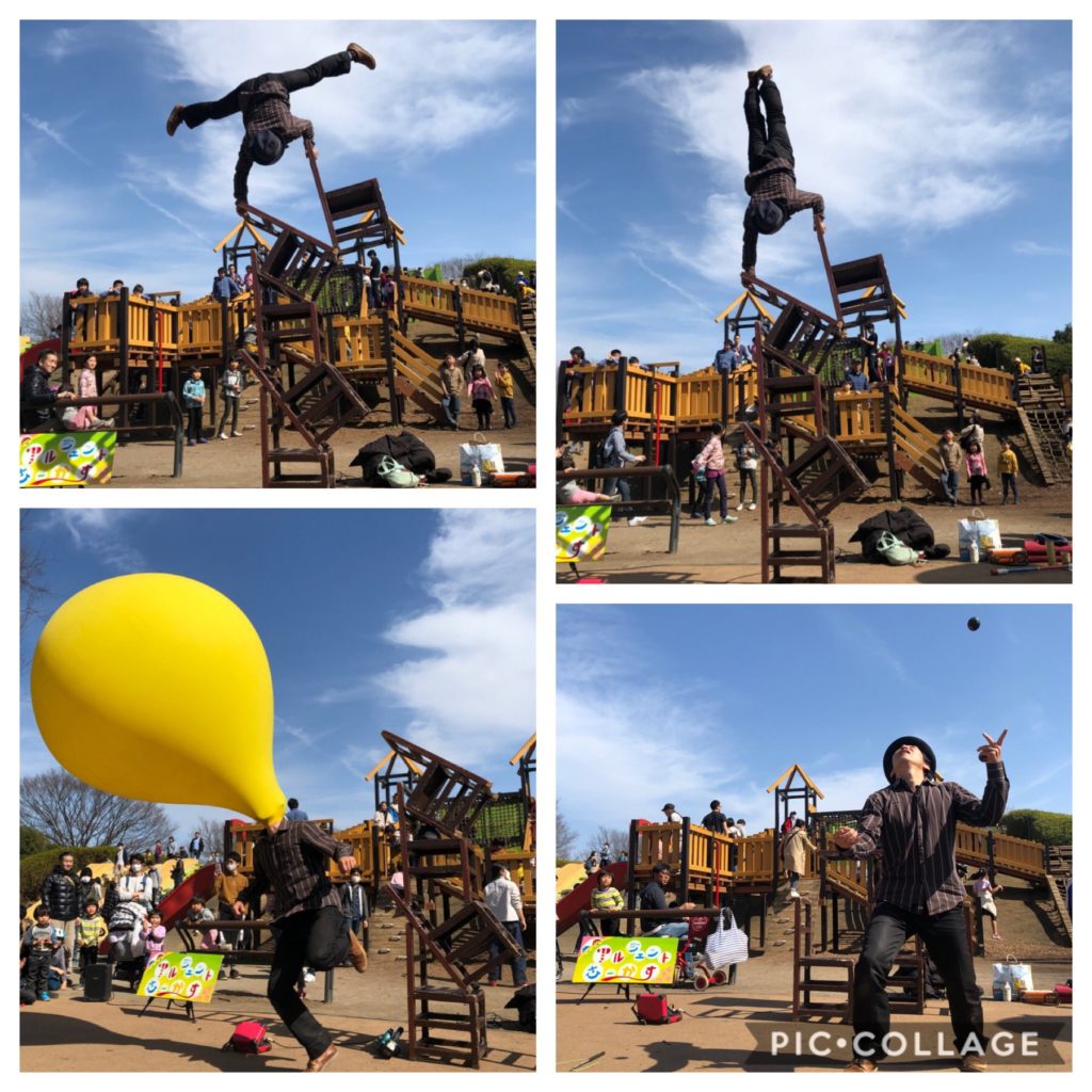 小金井公園の大道芸人GEN(ジェン)