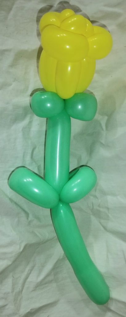 バルーンアートの花!チューリップ2
