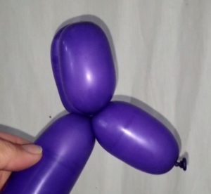 風船の作り方タラコ結びの方法