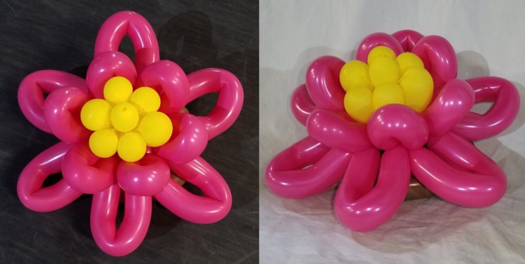 バルーンアートの花!スイレン