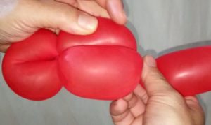 バルーンアートのワープのやり方