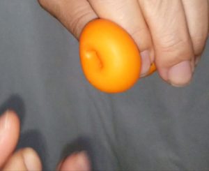 バルーンアートのチューリップひねり
