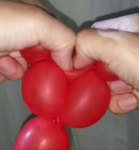 バルーンアートの腕の切り離し方