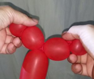 バルーンアートの腕の切り離し方