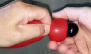 バルーンアートのアップルツイスト