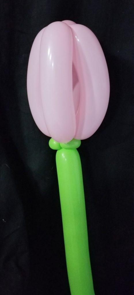バルーンアートの花!チューリップ