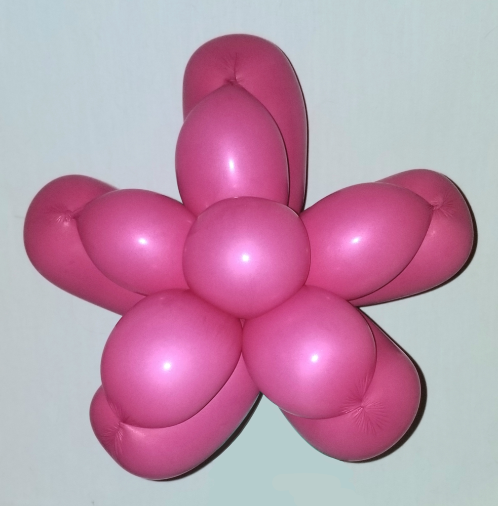 バルーンアートの花、カーネーション