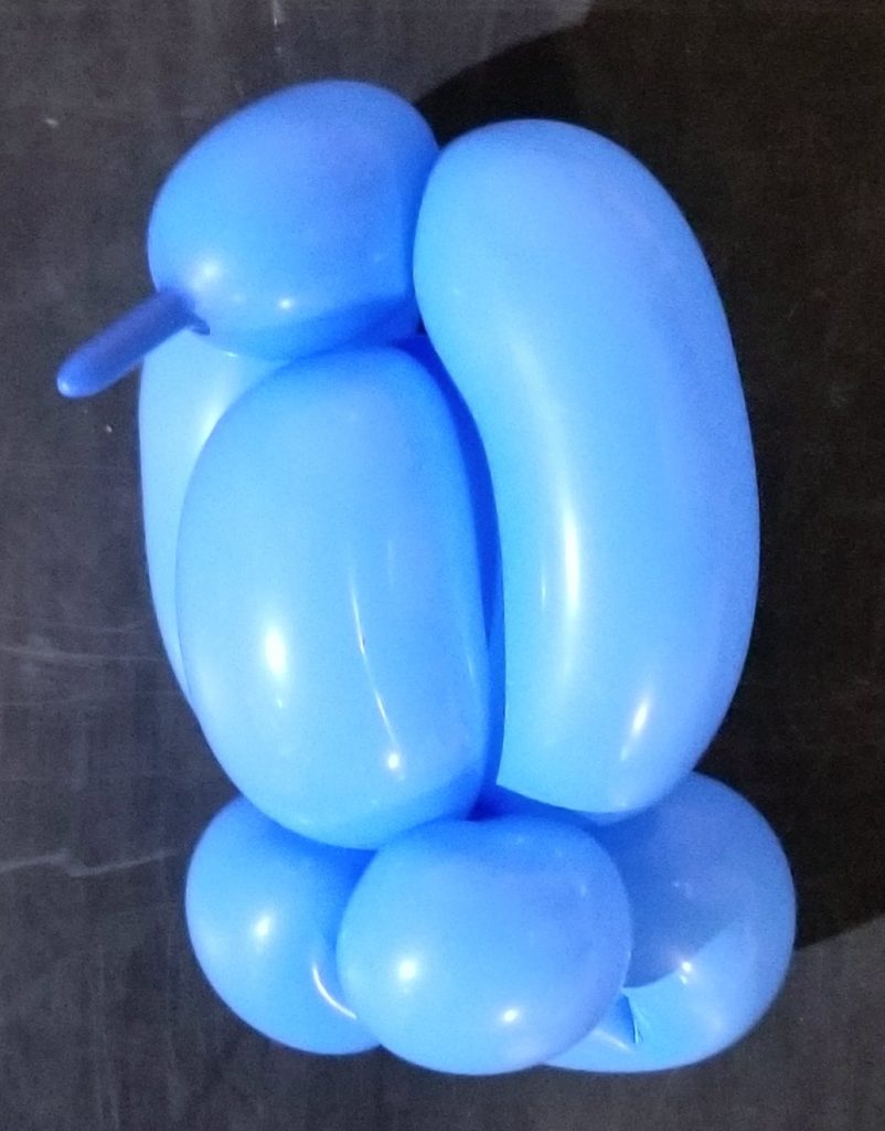 バルーンアートのペンギン