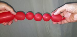 バルーンアートの腕の切り離し方