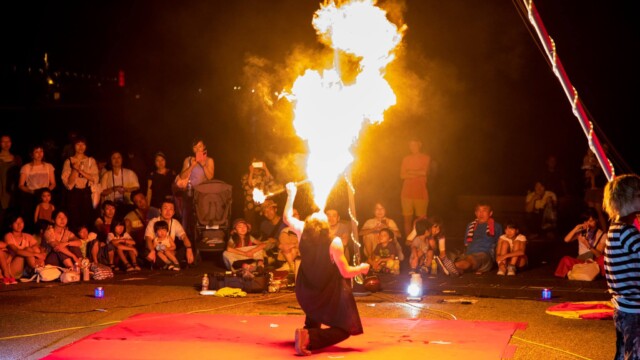 大道芸人GEN(ジェン) 火吹き