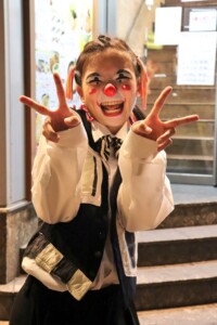 クラウン アルくん アルジェントさーかすで三茶de大道芸2019に出演した時の夜会での1枚