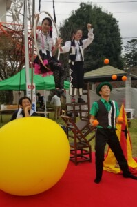 ハッピーメリーサーカス2019年八幡山公園祭り宇都宮タワー