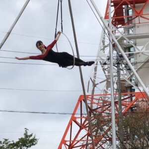 第4回八幡山公園祭り 宇都宮タワーのふもとでの大道芸イベント ハッピーメリーサーカス