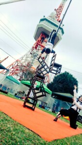 第4回八幡山公園祭り 宇都宮タワーのふもとでの大道芸イベント ハッピーメリーカス