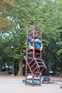 ヘブンアーティストTOKYO2019 大道芸人GEN(ジェン) 上野公園 登れない