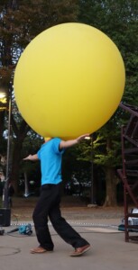 ヘブンアーティストTOKYO2019 大道芸人GEN(ジェン) 上野公園 顔が風船