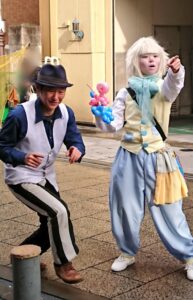 かめいど勝運大道芸のある減とサーカス!ロイくんバージョン